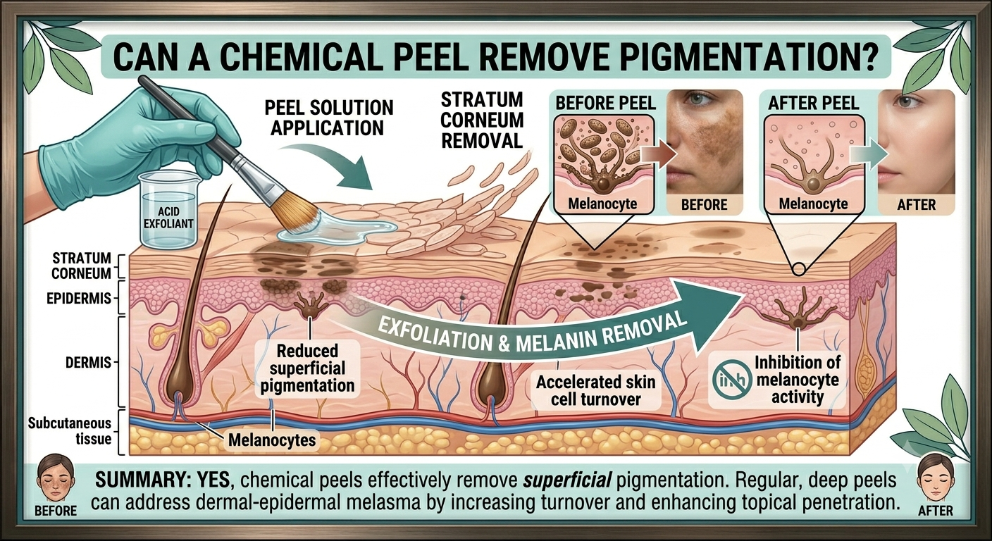 Can a Chemical Peel Remove Pigmentation? What to Expect