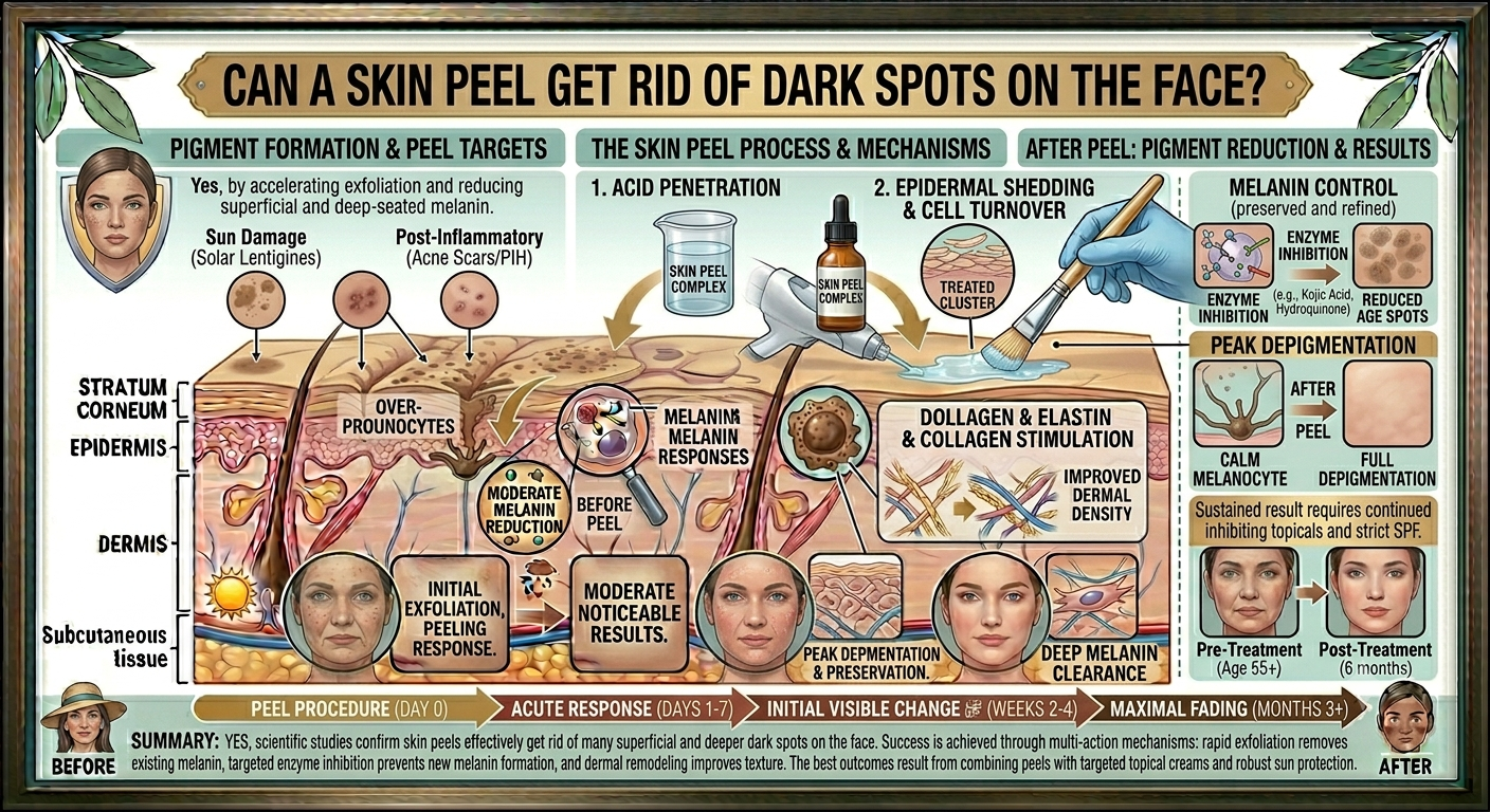Can a Skin Peel Get Rid of Dark Spots on the Face