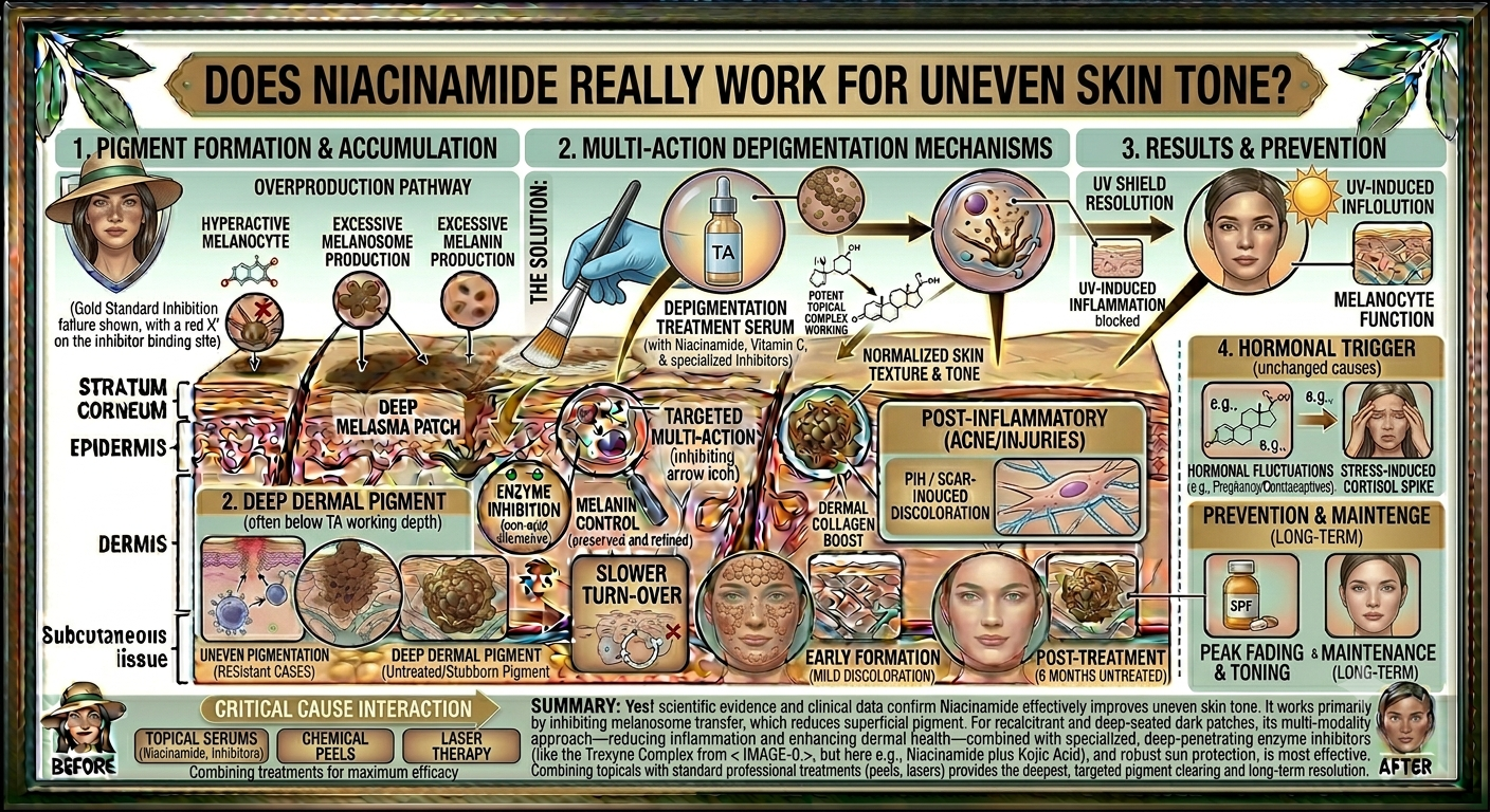 Does Niacinamide Really Work for Uneven Skin Tone?