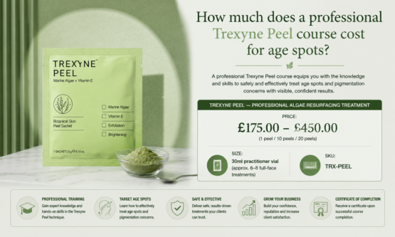 How Much Does a Professional Trexyne Peel Course Cost for Age Spots