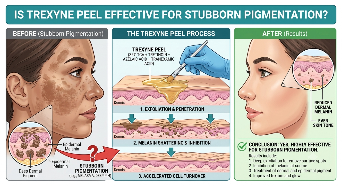 Is Trexyne Peel Effective for Stubborn Pigmentation