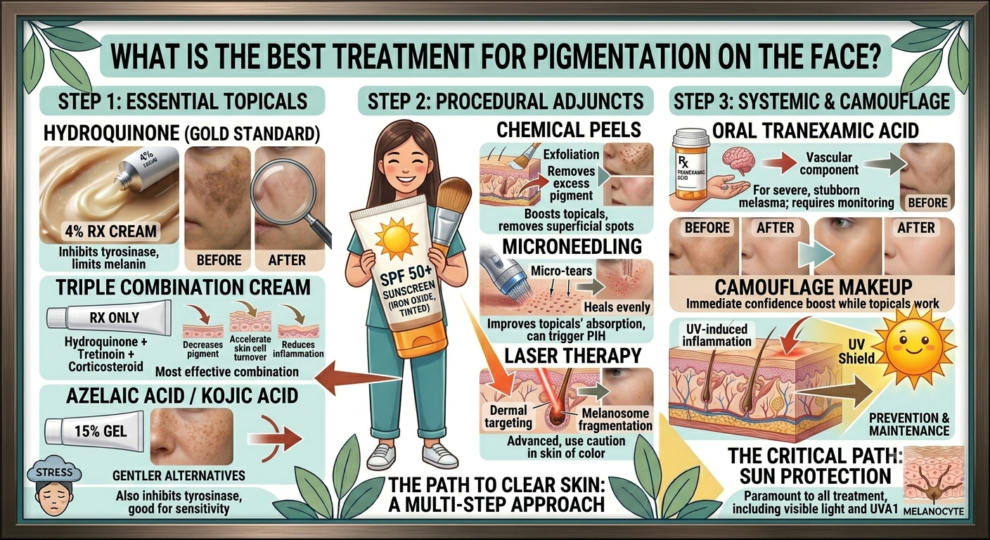 What Is the Best Treatment for Pigmentation on the Face