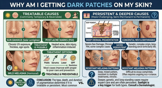 Why Am I Getting Dark Patches on My Skin