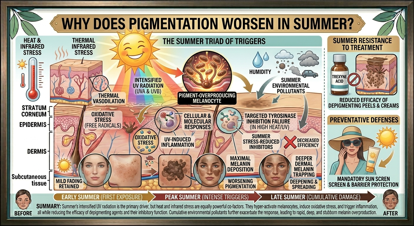 Why Does Pigmentation Worsen in Summer