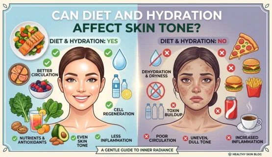 Can Diet and Hydration Affect Skin Tone