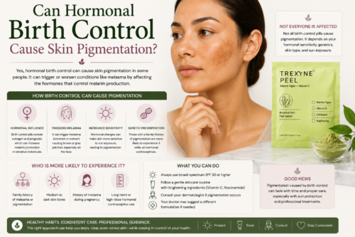 Can Hormonal Birth Control Cause Skin Pigmentation