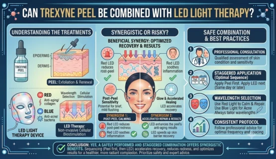 Can Trexyne Peel Be Combined With LED Light Therapy