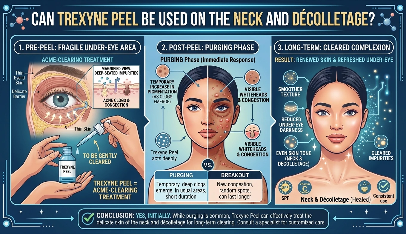 Can Trexyne Peel Be Used on the Neck and Decolletage