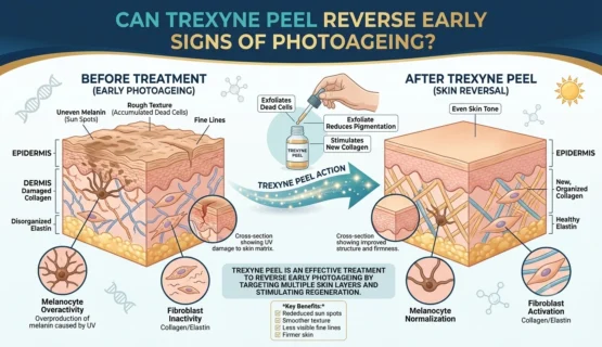 Can Trexyne Peel Reverse Early Signs of Photoageing