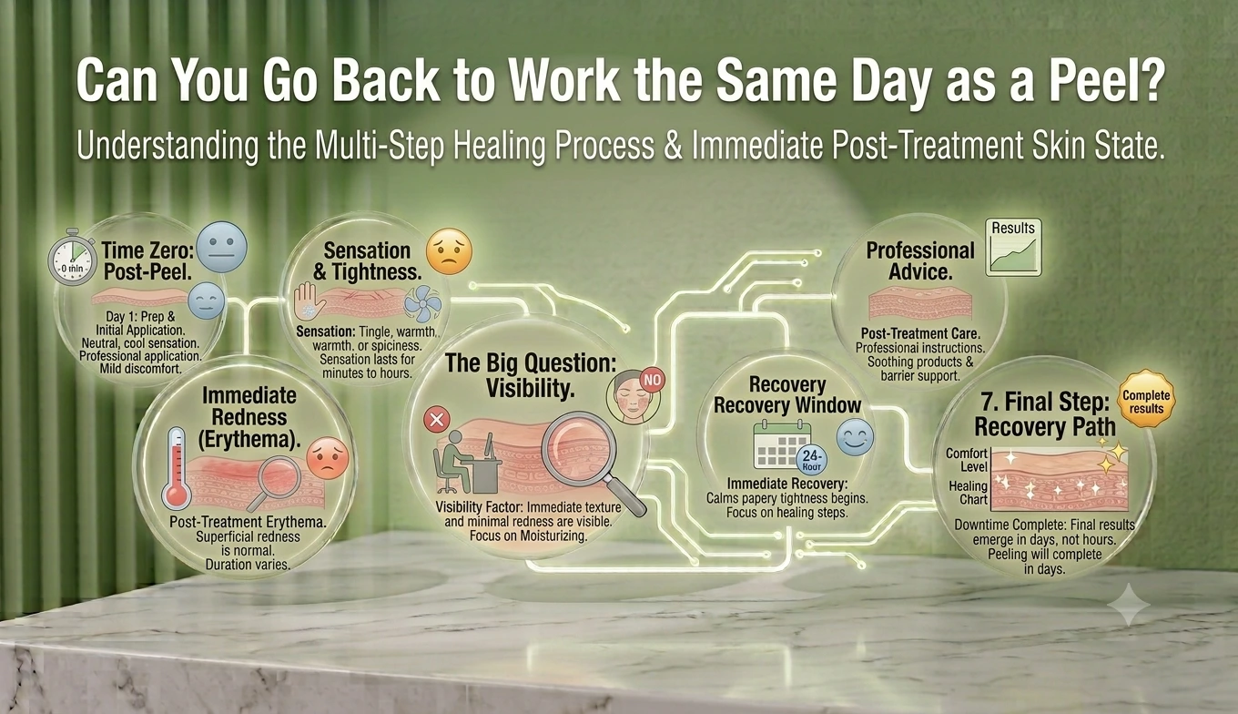 Can You Go Back to Work the Same Day as a Peel