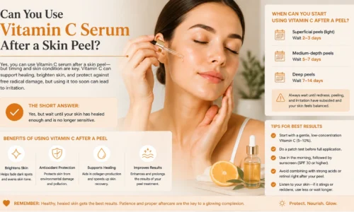 Can You Use Vitamin C Serum After a Skin Peel