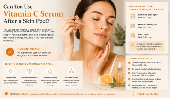 Can You Use Vitamin C Serum After a Skin Peel