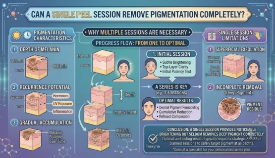 Can a Single Peel Session Remove Pigmentation Completely
