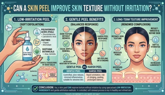 Can a Skin Peel Improve Skin Texture Without Irritation