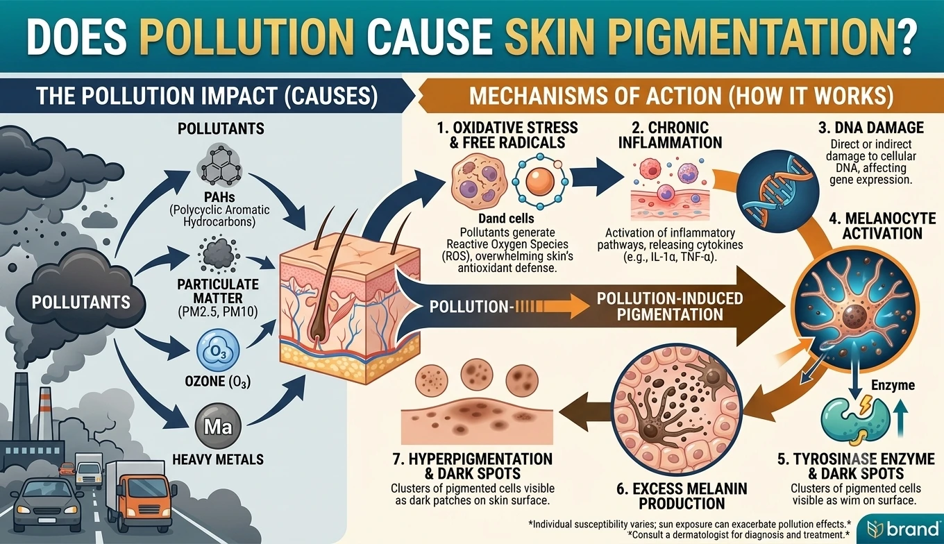 Does Pollution Cause Skin Pigmentation