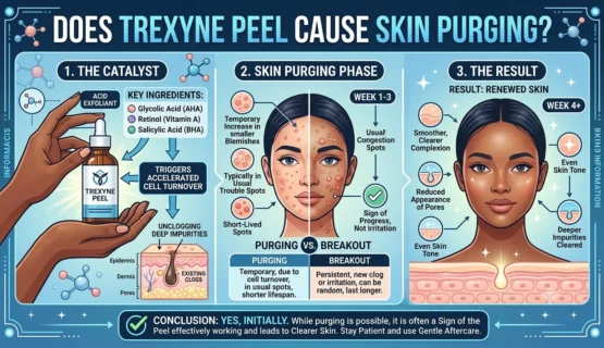 Does Trexyne Peel Cause Skin Purging