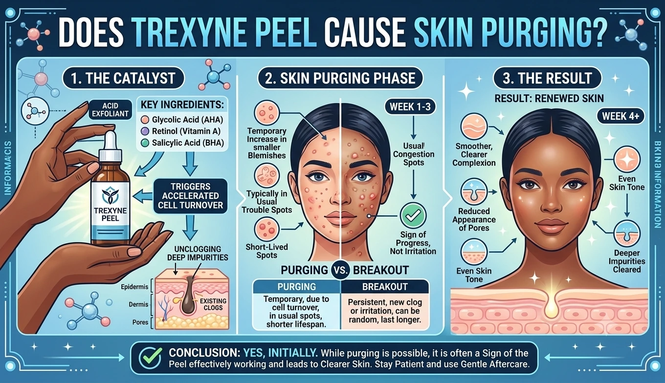 Does Trexyne Peel Cause Skin Purging