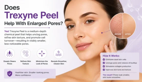 Does Trexyne Peel Help With Enlarged Pores