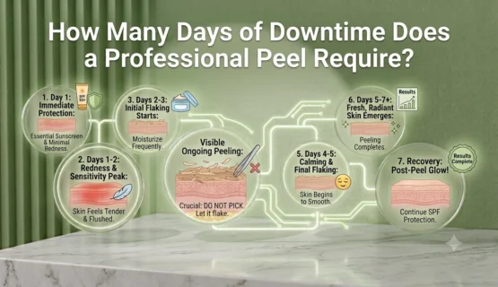 How Many Days of Downtime Does a Professional Peel Require