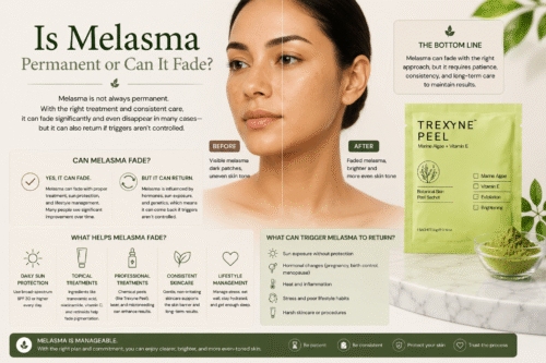 Is Melasma Permanent or Can It Fade