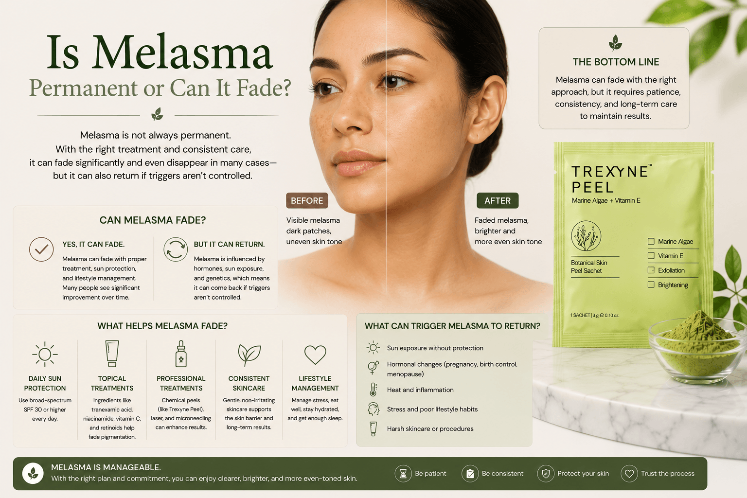 Is Melasma Permanent or Can It Fade