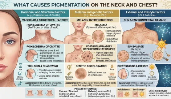 What Causes Pigmentation on the Neck and Chest