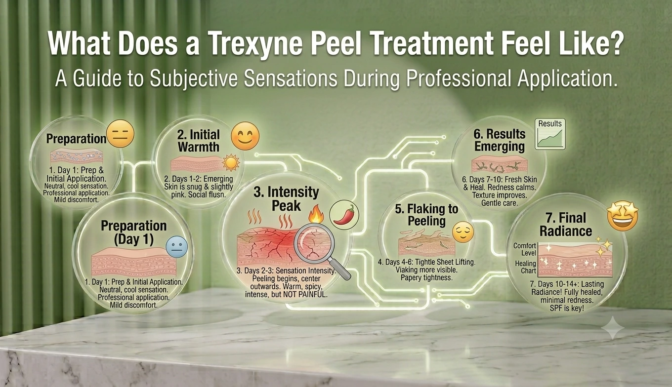 What Does a Trexyne Peel Treatment Feel Like