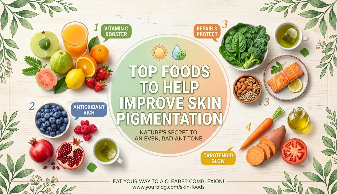 What Foods Help Improve Skin Pigmentation