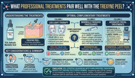 What Professional Treatments Pair Well With the Trexyne Peel