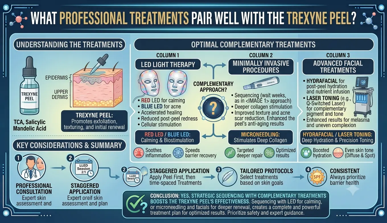 What Professional Treatments Pair Well With the Trexyne Peel