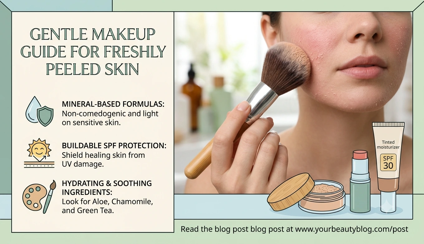 What Type of Makeup Is Safe for Freshly Peeled Skin