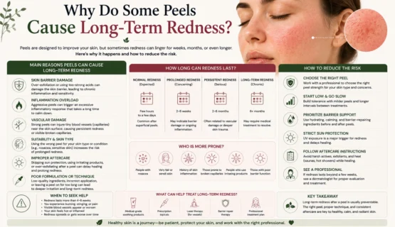 Why Do Some Peels Cause Long-Term Redness