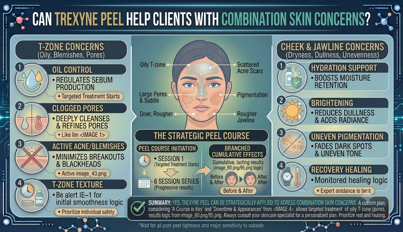 Can Trexyne Peel Help Clients With Combination Skin Concerns