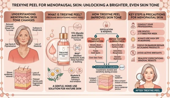 Can Trexyne Peel Help Improve Skin Tone in Menopausal Skin