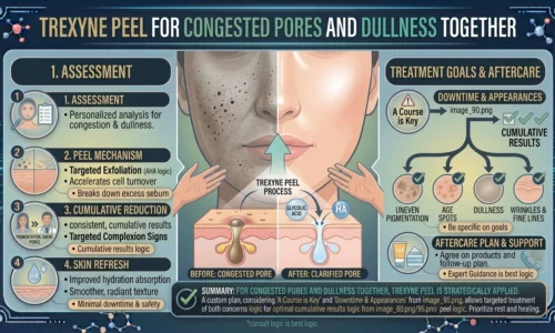 Can Trexyne Peel Help With Congested Pores and Dullness Together