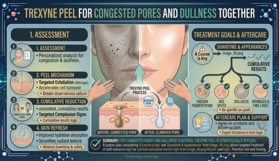 Can Trexyne Peel Help With Congested Pores and Dullness Together