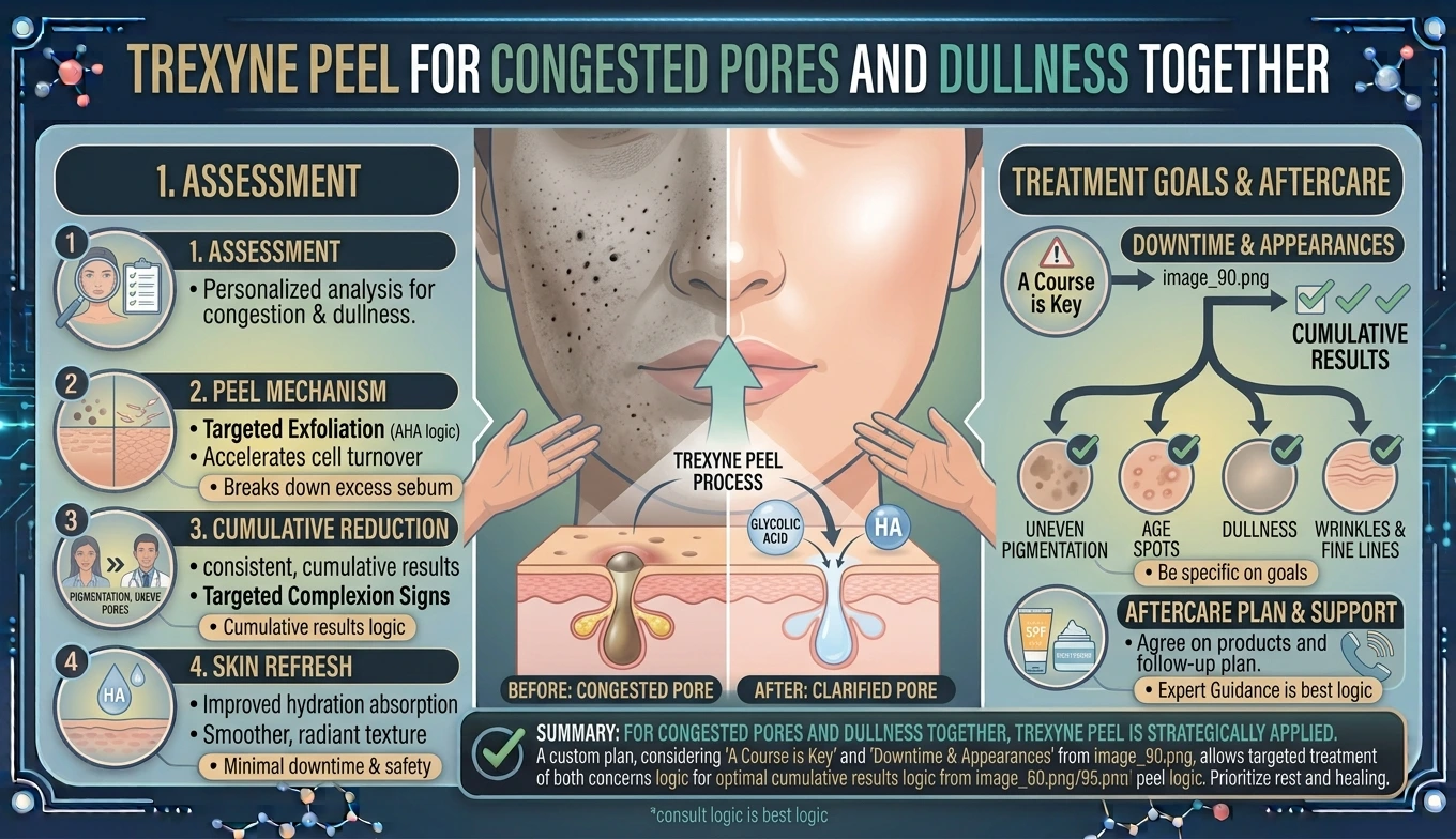 Can Trexyne Peel Help With Congested Pores and Dullness Together