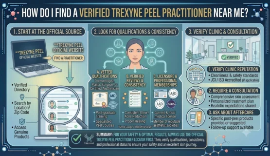 How Do I Find a Verified Trexyne Peel Practitioner Near Me