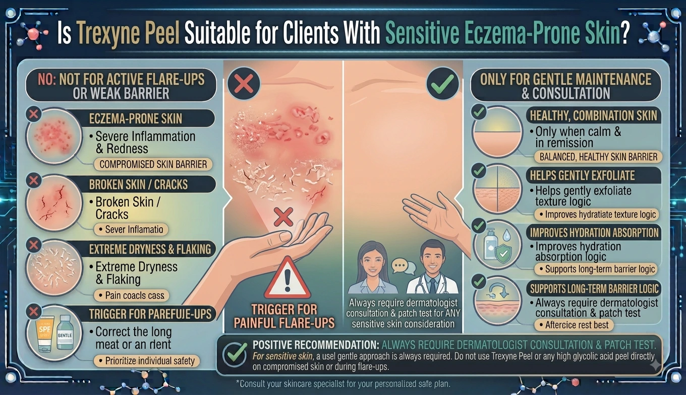 Is Trexyne Peel Suitable for Clients With Sensitive Eczema-Prone Skin