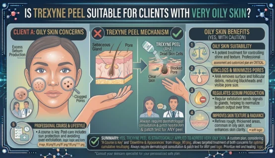 Is Trexyne Peel Suitable for Clients With Very Oily Skin