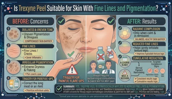 Is Trexyne Peel Suitable for Skin With Fine Lines and Pigmentation