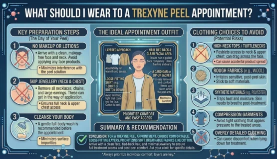 What Should I Wear to a Trexyne Peel Appointment